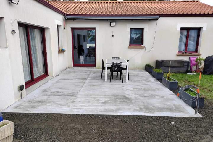 Aménagement terrasse Challans