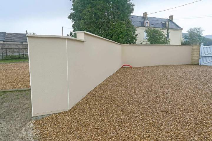 Clôture maçonnée Challans