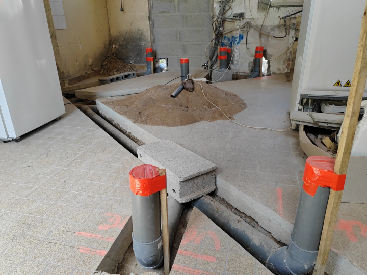 Travaux d'assainissement Challans